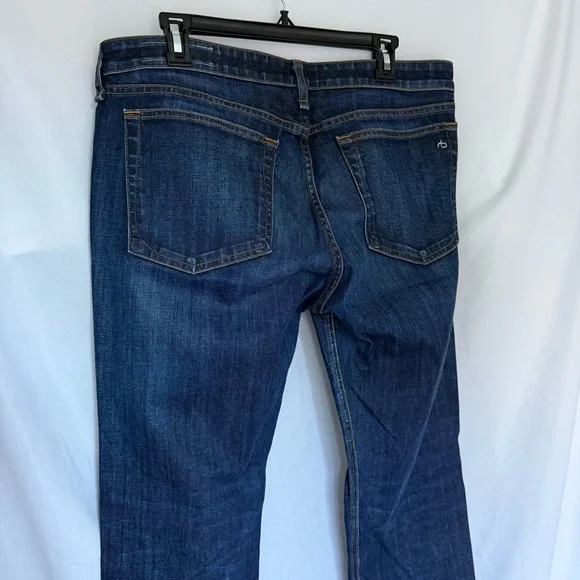Rag & Bone Indigo Denim Jeans US size 14 - Picture 2 of 16